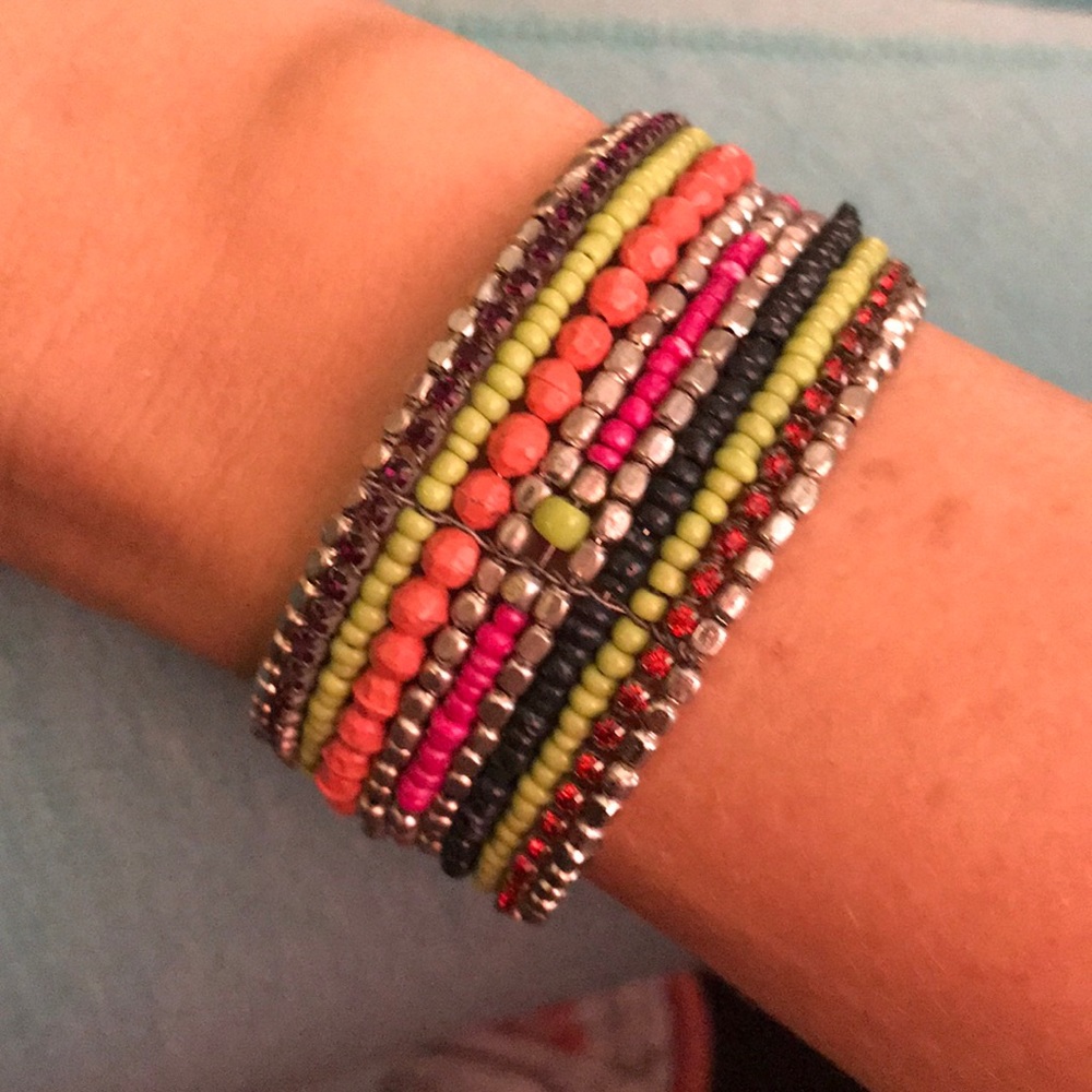 ☘️ 3 for 10 BOHO Beaded wrap bracelet - Picture 4 of 5